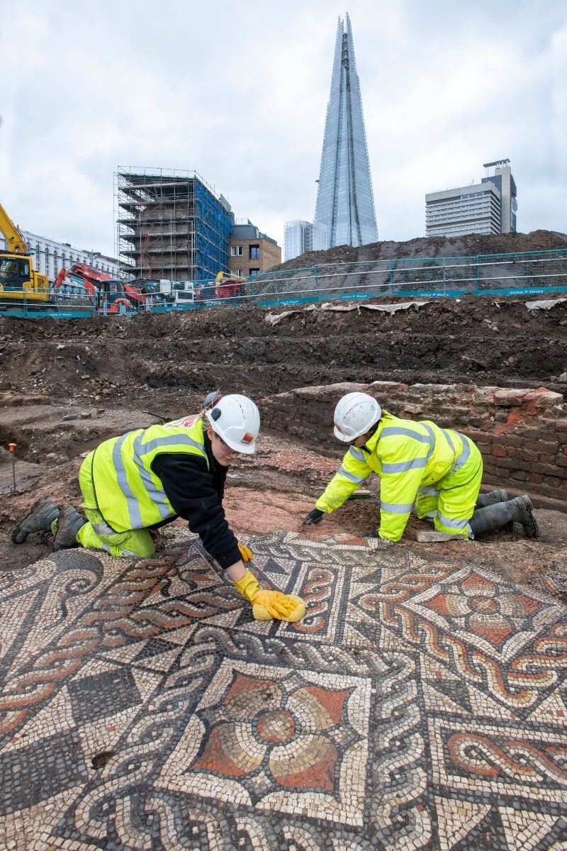 roman mosaic london