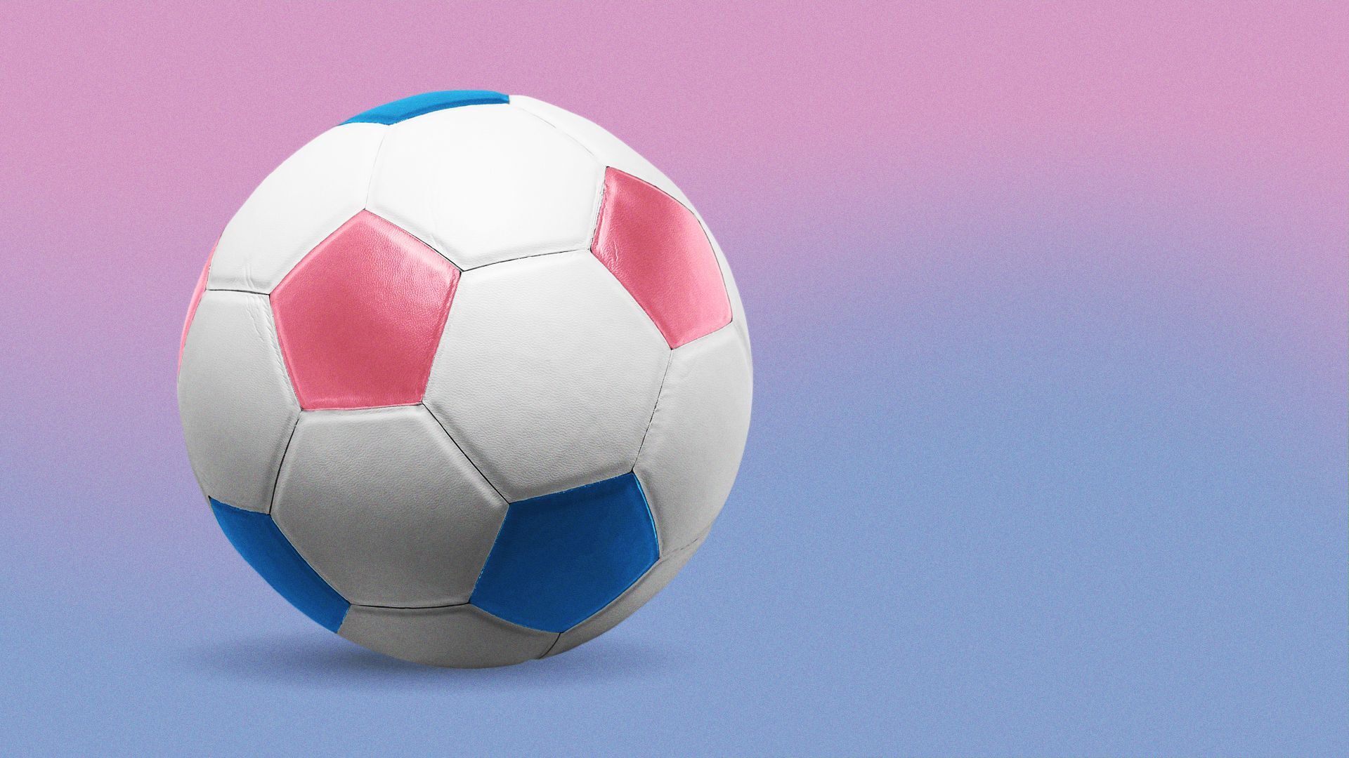soccer ball transgender colors