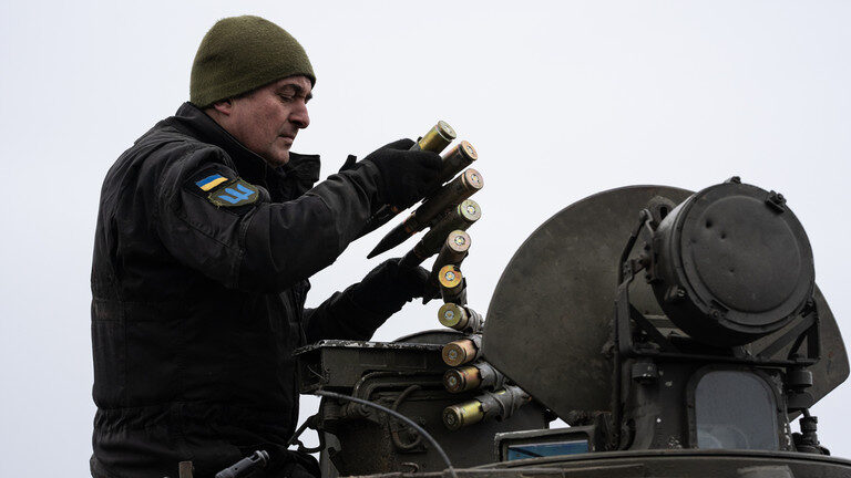 ukraine soldier BMP-2