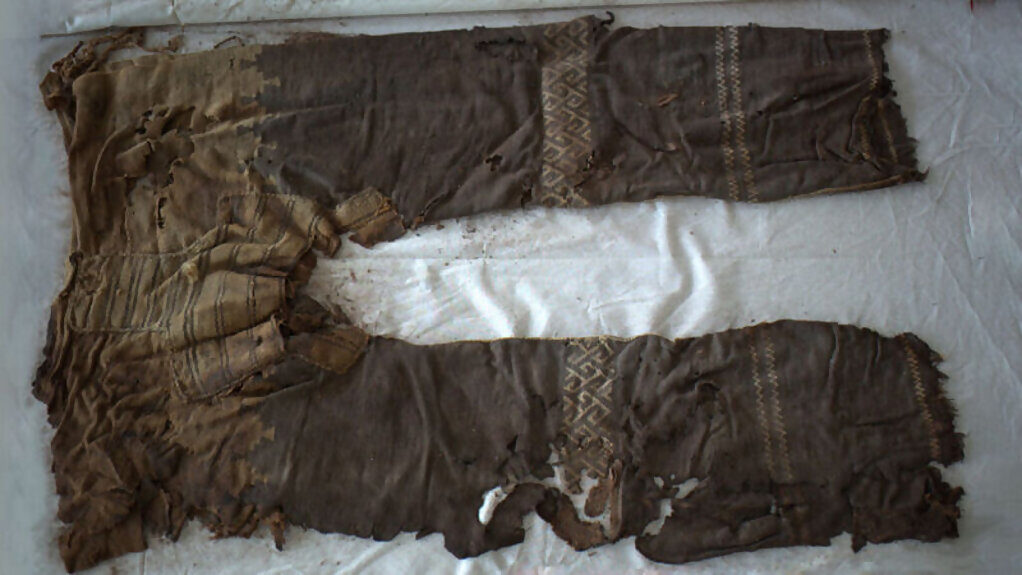 3000 year old pants woven trousers
