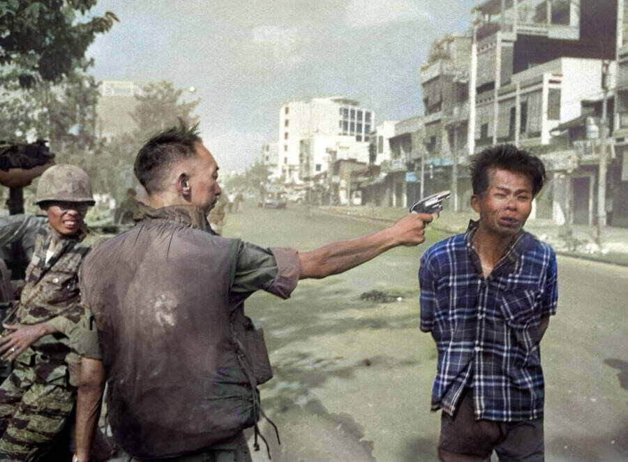 Execution of Vietcong prisoner
