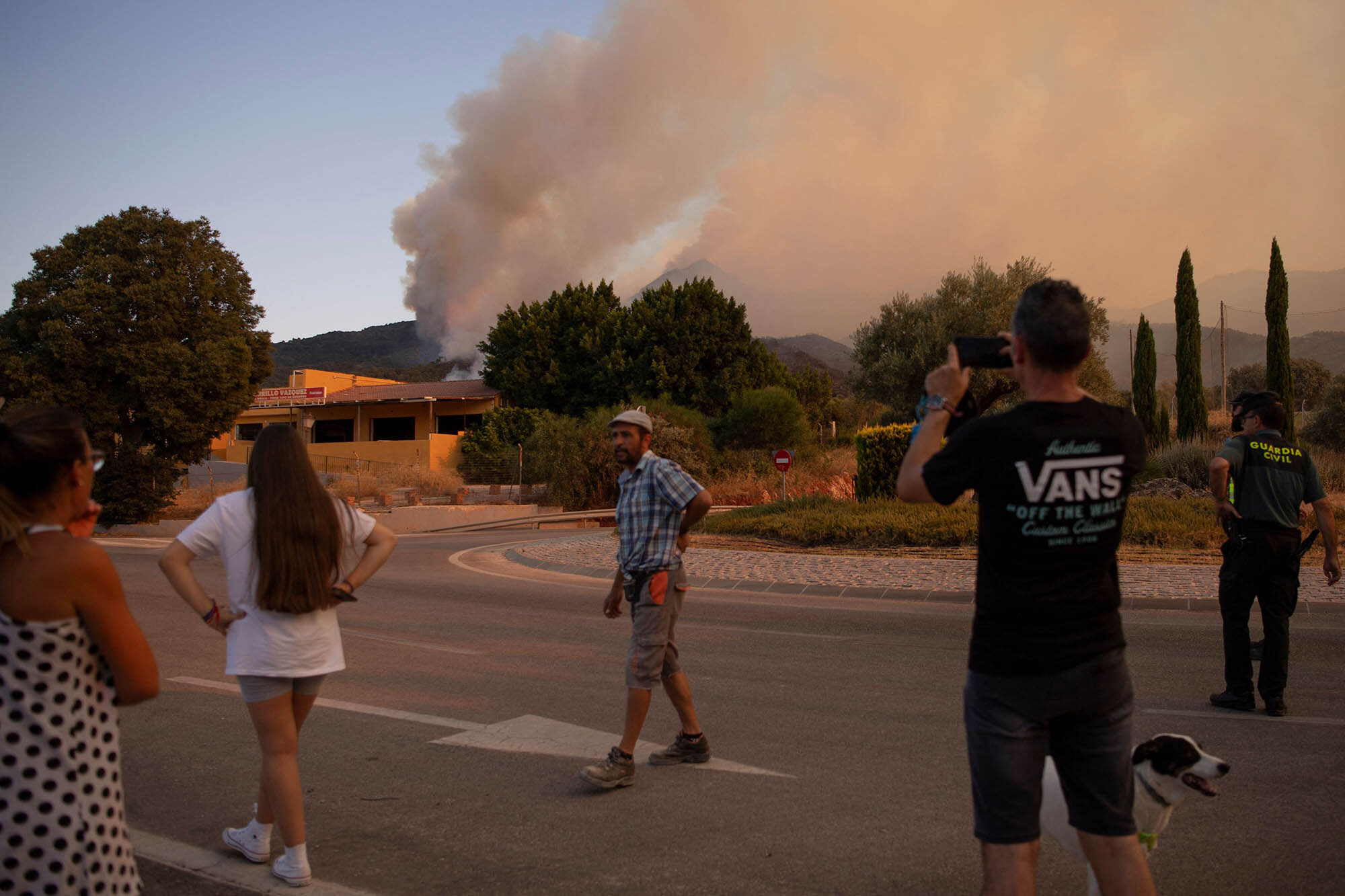 wildfires southwest france july 2022