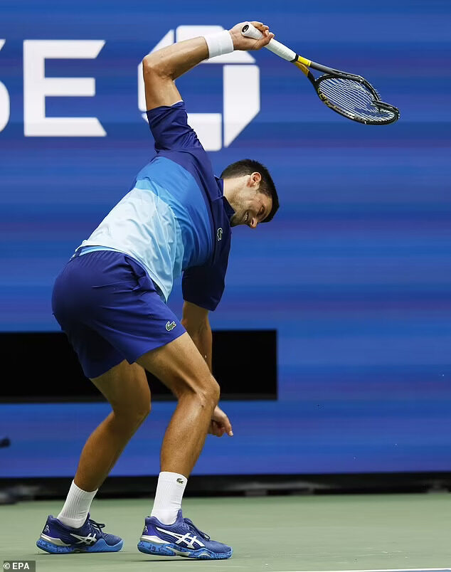 Novak Djokovic infamously broke his racket