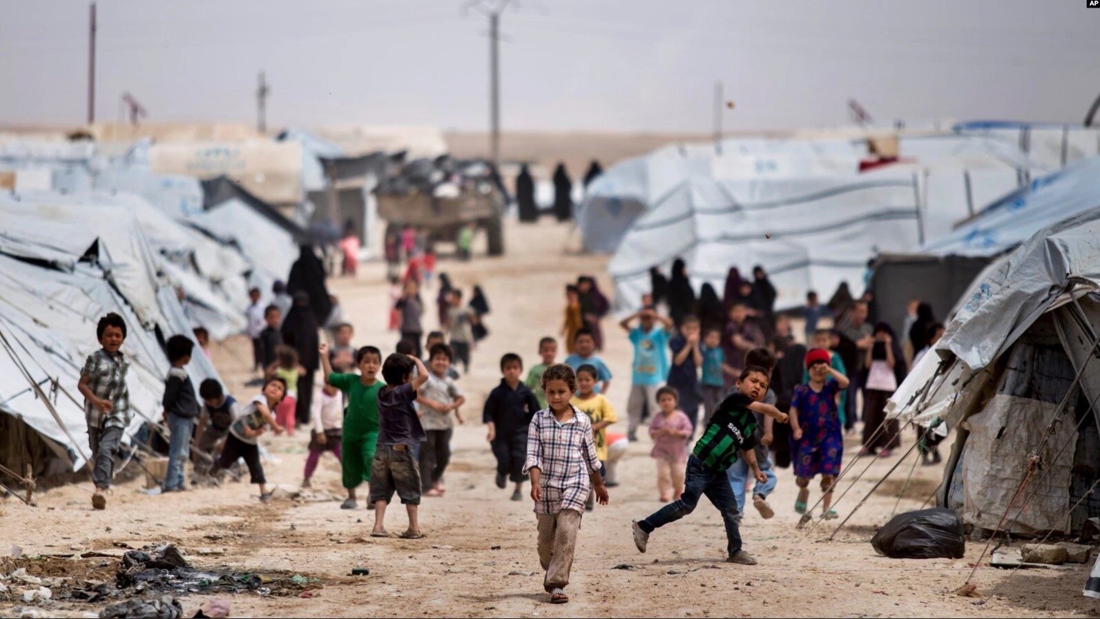 Al-Hawl refugee camp Syria