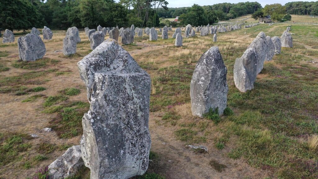 Click to enlarge Carnac Stones