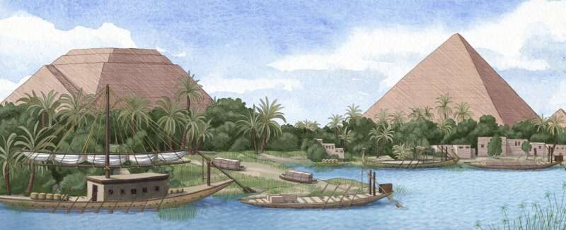 Click to enlarge Khufu Nile River