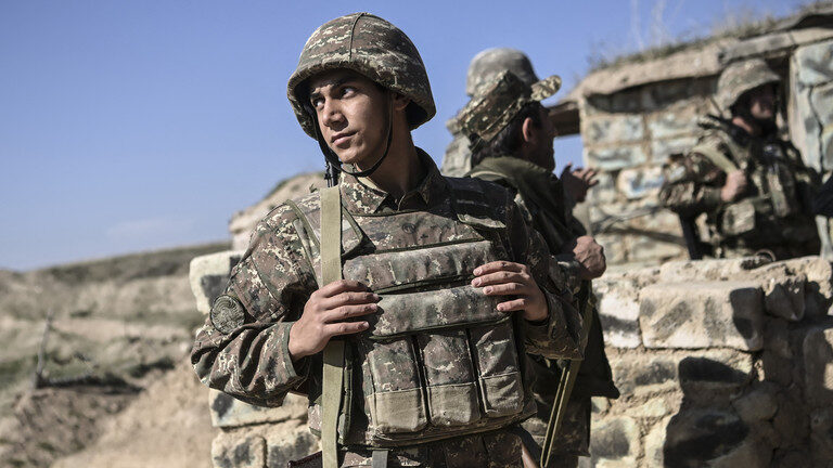 Click to enlarge Armenian and Azerbaijan Nagorno-Karabakh