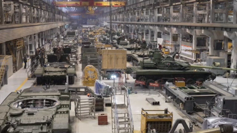 tank factory, Russian tanks, Russia, tanks