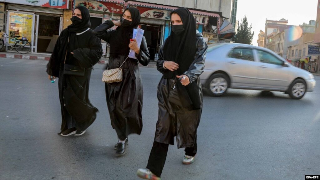 Click to enlarge Afghan female students
