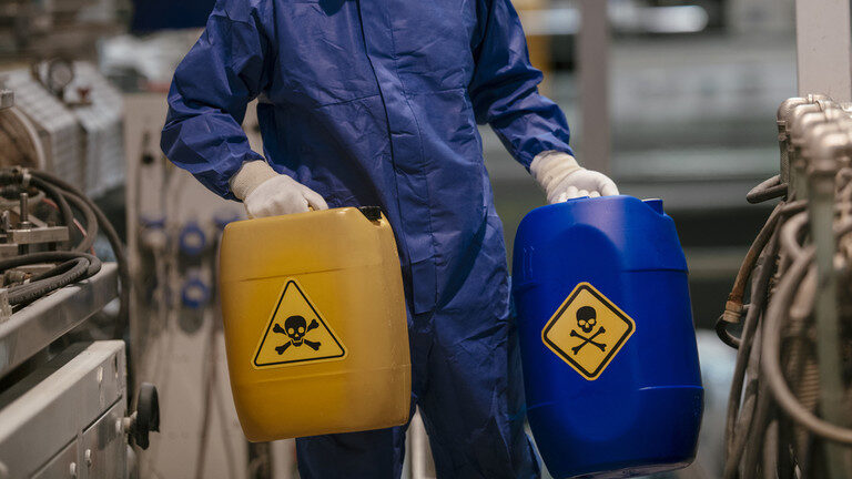 biohazardous chemicals