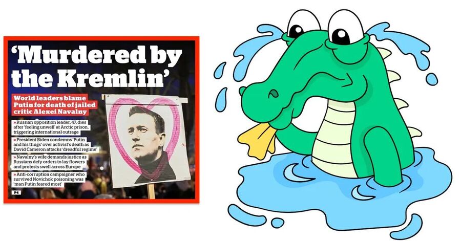 crocodile tears navalny assange