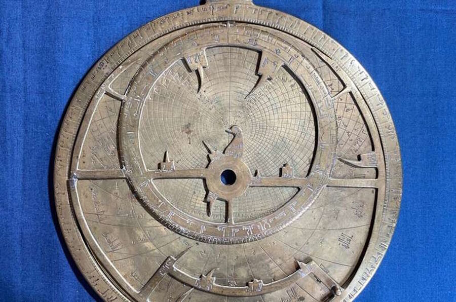 astrolabe islamic hebrew 11th century spain