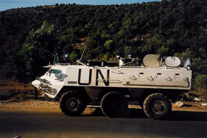 UN vehicle