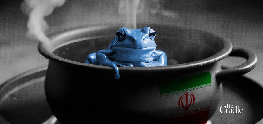 iran boil frog israel