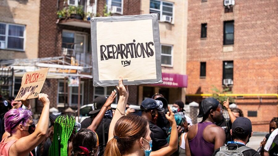 black reparations slavery white guilt