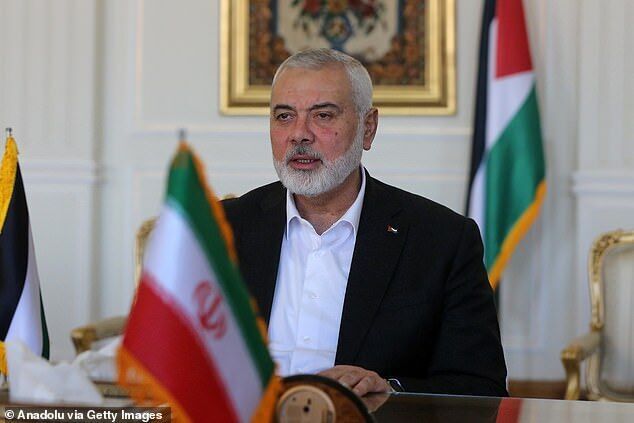 Hamas' supreme leader, Ismail Haniyeh,