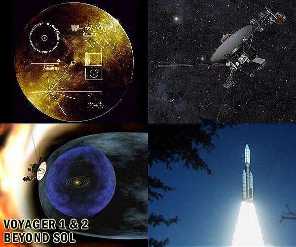 voyager 1 probe collage