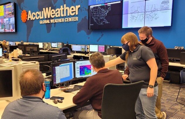 meteorologists monitor tornado in progress accuweather