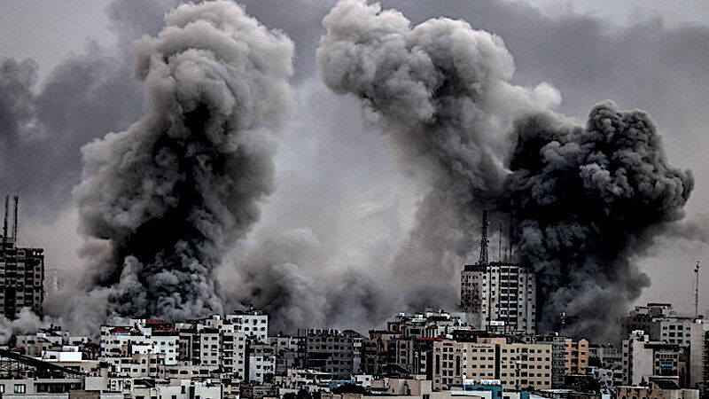 Click to enlarge Smoke rising