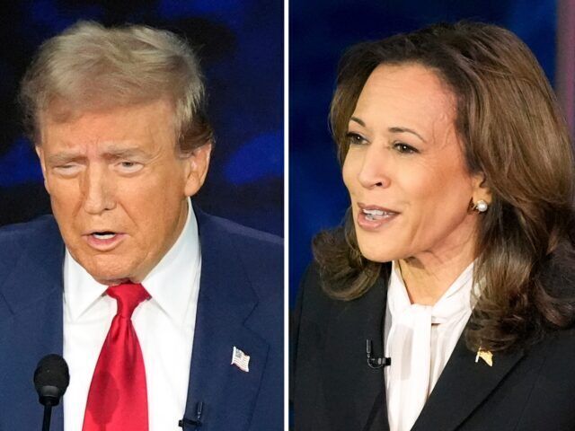 Click to enlarge trump harris