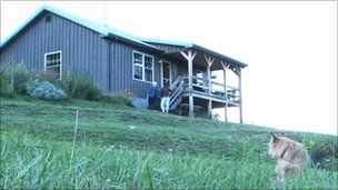 Click to enlarge home powered primarily by gas just outside the Quiet Zone