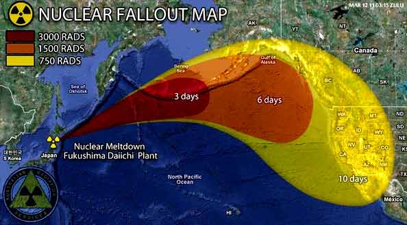 fukushima fallout map