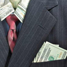 Click to enlarge money / suit