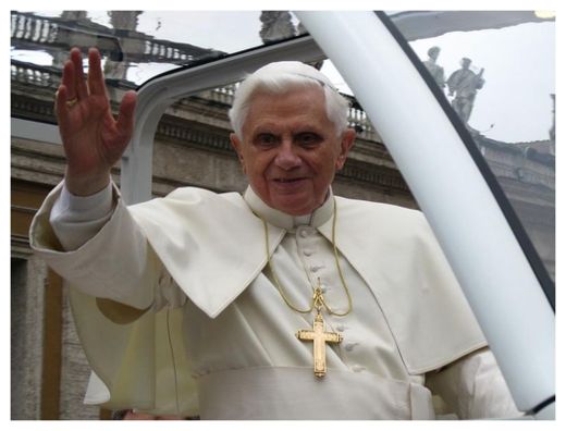 Click to enlarge Pope Benedict