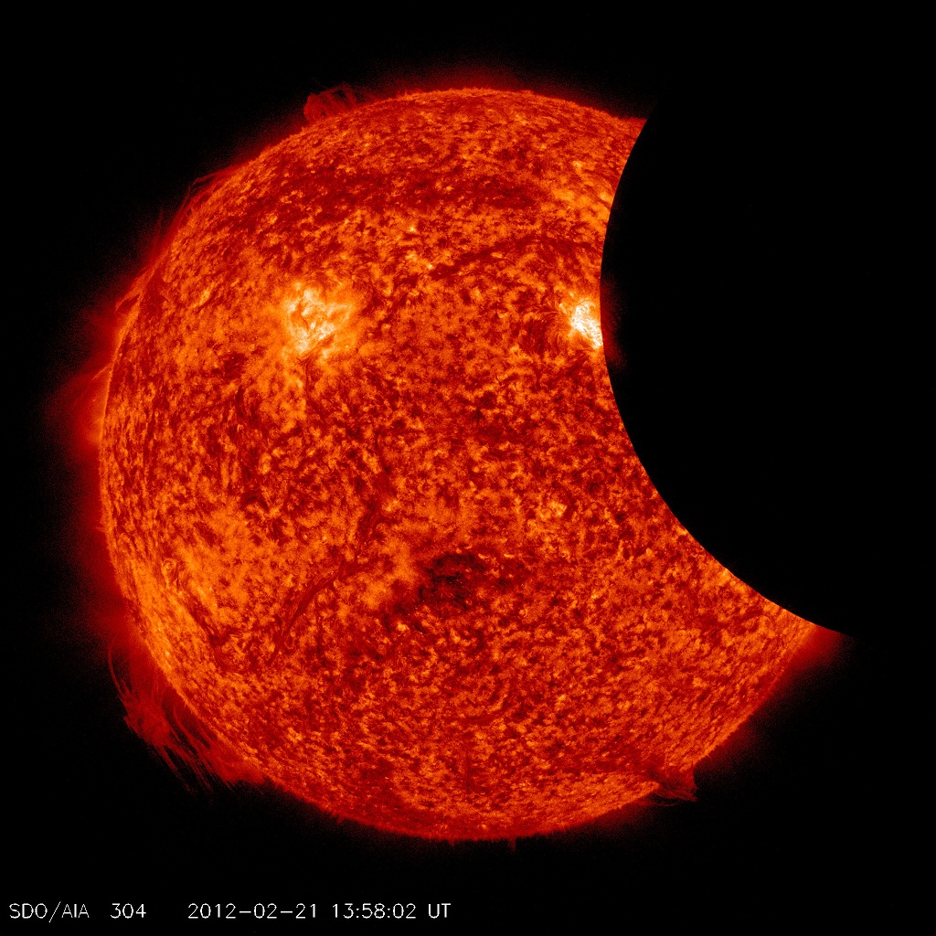 Click to enlarge Partial Eclipse