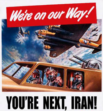war with iran graphic