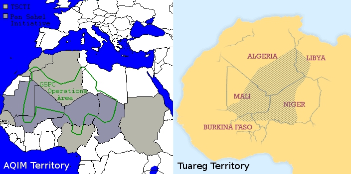 N Africa map