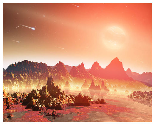 Click to enlarge Alien World