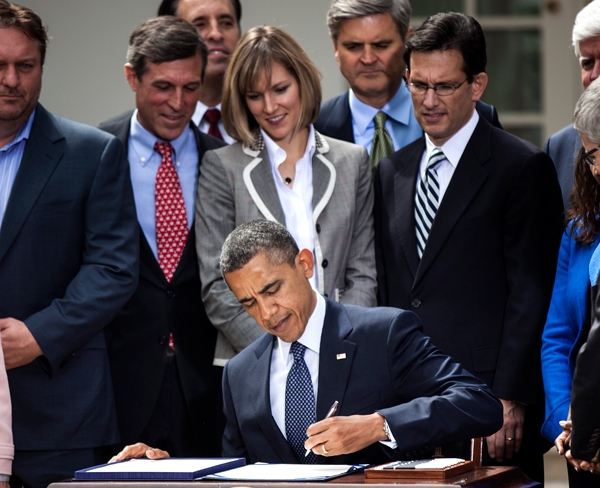 Obama Signing JOBS Act