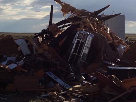 Colorado tornado damage
