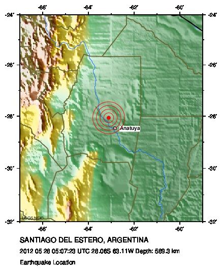 Argentina Quake 280512