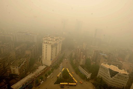 Wuhan Province Yellow Haze