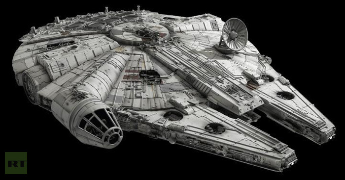 Click to enlarge The Millennium Falcon