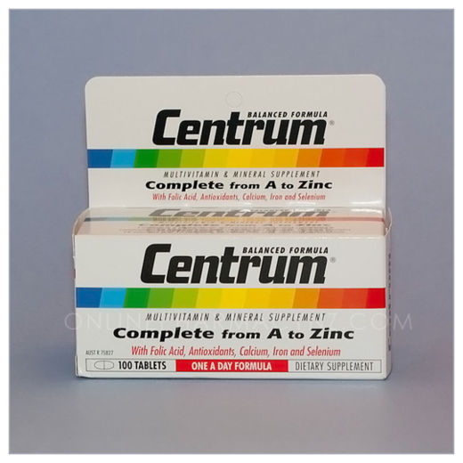 Click to enlarge Centrum Multi-Vitamins