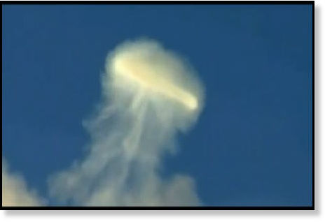 Click to enlarge smoke ring emerges from cloud
