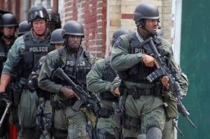 Click to enlarge militarized police
