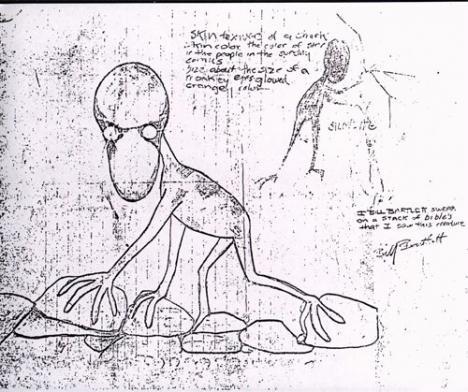 Click to enlarge Dover demon