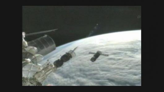 Click to enlarge Russian Progress 47 spacecraft