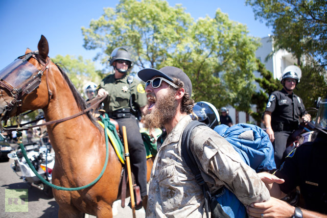 Click to enlarge Anaheim protest