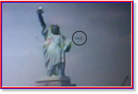 Statue of Liberty ufo