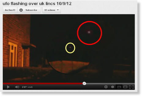 Click to enlarge flasing ufo