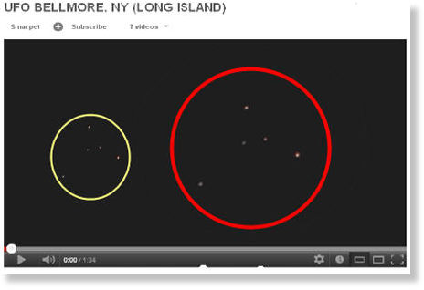 Triangle ufo Long Island