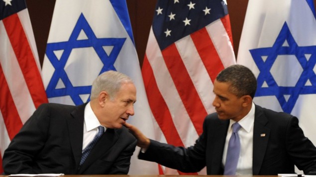 Click to enlarge Netanyahu and Obama