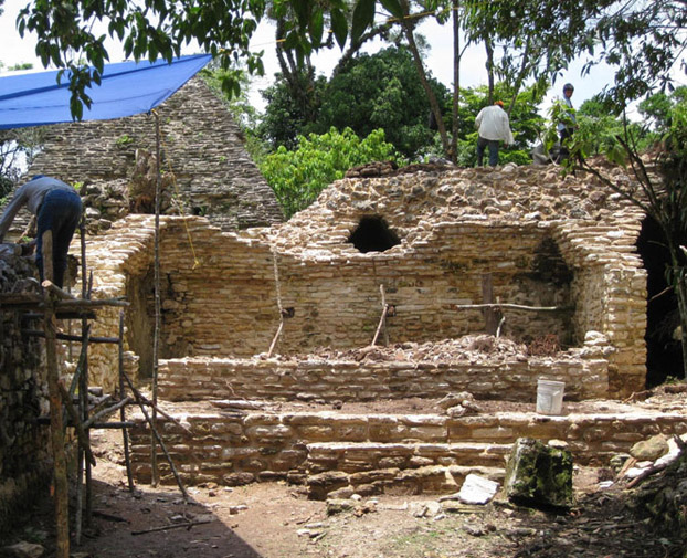 Click to enlarge Mayan theater