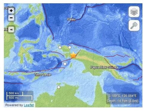 Click to enlarge Nabire Quake_080912