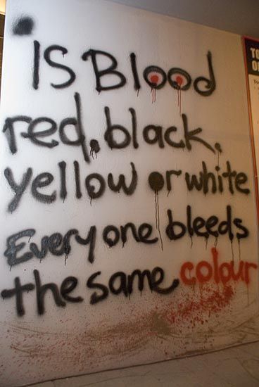 everyone bleeds same color